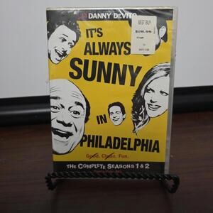 SEALED It's Always Sunny In Philadelphia-Complete Seasons 1 & 2 DVD Set